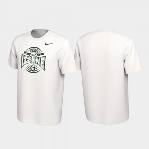 Izzone Logo Men College T-Shirt White MSU