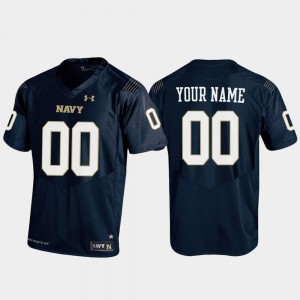 For Men Midshipmen Navy #00 Football Replica College Customized Jerseys