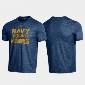 Bi-Blend College T-Shirt Men's Property Of Stack Navy United States Naval Academy