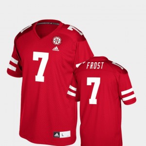 Red Scott Frost College Jersey University of Nebraska #7 For Men's Player Football
