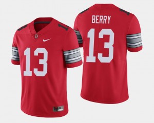Ohio State Buckeye Mens Rashod Berry College Jersey #13 2018 Spring Game Limited Scarlet