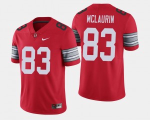 Terry McLaurin College Jersey 2018 Spring Game Limited #83 For Men Scarlet OSU