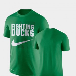 Green College T-Shirt Men's Oregon Duck Performance Legend Franchise