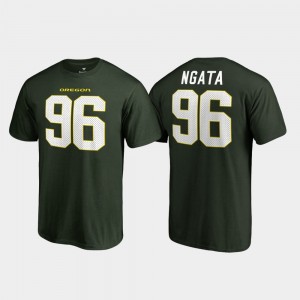 #96 Name & Number Men's Oregon Green Legends Haloti Ngata College T-Shirt