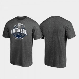 For Men's Scrimmage 2019 Cotton Bowl Bound Nittany Lions Heather Gray College T-Shirt