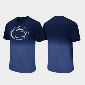 Nittany Lions For Men's Fancy Walking Dip Dye College T-Shirt Navy