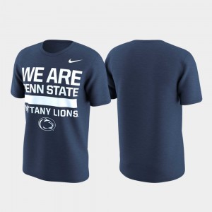 PSU Navy Performance College T-Shirt Local Verbiage For Men's