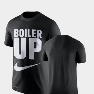 For Men's Performance Black Legend Franchise Boilermaker College T-Shirt