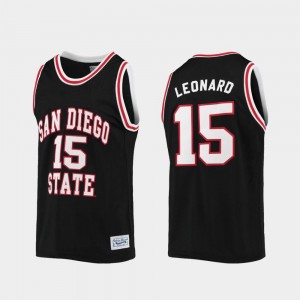 Basketball Black Kawhi Leonard College Jersey San Diego State Men Alumni Limited #15