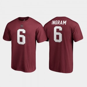 Garnet Melvin Ingram College T-Shirt Mens Legends #6 Gamecocks Name & Number