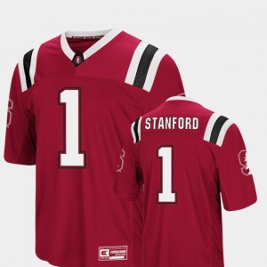 College Jersey Colosseum #1 Cardinal Mens Foos-Ball Football Stanford University