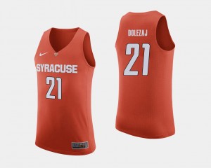 Orange Basketball #21 Marek Dolezaj College Jersey For Men Syracuse