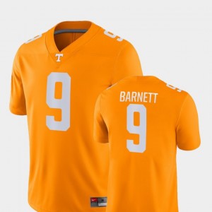 Derek Barnett College Jersey Game #9 Football Orange Tennessee Volunteers For Men