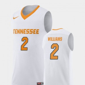 #2 Replica Basketball University Of Tennessee Grant Williams College Jersey Men White