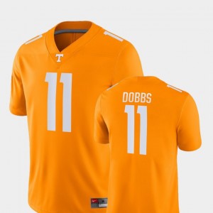 TN VOLS Game Joshua Dobbs College Jersey #11 Men's Orange Football