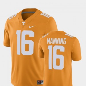 #16 For Men Tennessee Orange TN VOLS Alumni Football Game Peyton Manning College Jersey Player