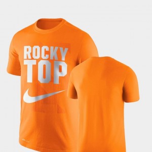 Men Performance Tennessee Orange College T-Shirt Vols Legend Franchise
