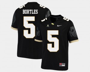 Knights #5 Men's Football American Athletic Conference Black Blake Bortles College Jersey
