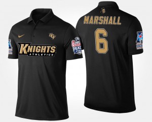 Bowl Game Navy University of Central Florida American Athletic Conference Peach Bowl #6 Brandon Marshall College Polo Mens