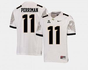 American Athletic Conference Breshad Perriman College Jersey Football White Men's UCF Knights #11