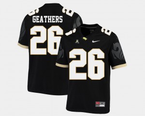 #26 Black UCF Knights American Athletic Conference Clayton Geathers College Jersey Football For Men