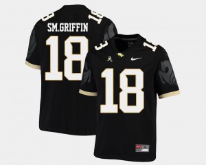 Football Black UCF Knights Shaquem Griffin College Jersey Men American Athletic Conference #18