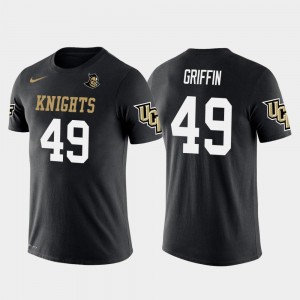 For Men's Seattle Seahawks Football Shaquem Griffin College T-Shirt #49 UCF Knights Black Future Stars