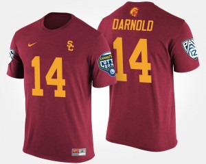 #14 Pac-12 Conference Cotton Bowl Mens Bowl Game USC Cardinal Sam Darnold College T-Shirt