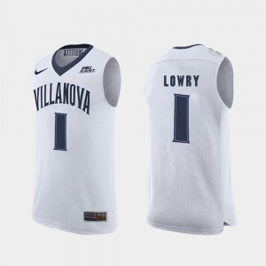 Wildcats Replica #1 White Kyle Lowry College Jersey Men's Basketball