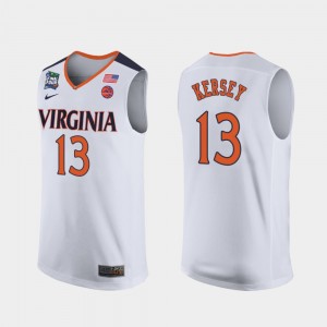2019 Final-Four #13 Cavalier Grant Kersey College Jersey For Men's White