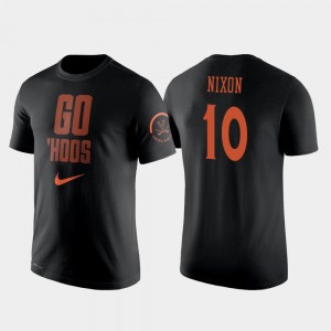 Jayden Nixon College T-Shirt #10 Men's Basketball 2 Hit Performance Virginia Cavaliers Black
