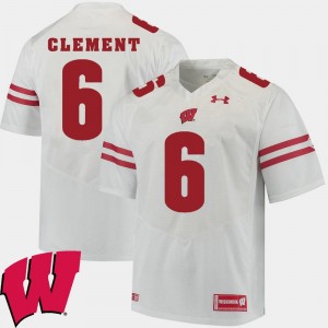 Corey Clement College Jersey White 2018 NCAA Wisconsin Alumni Football Game Men's #6