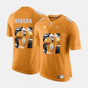 Pictorial Fashion Orange #81 Tennessee For Men Mychal Rivera College Jersey