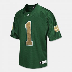 Green Louis Nix III College Jersey For Men's #1 University of Notre Dame Football