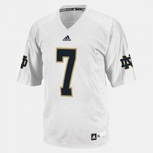 #7 White Notre Dame Stephon Tuitt College Jersey Youth(Kids) Football