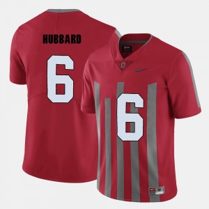 Sam Hubbard College Jersey Red Football Men's #6 OSU