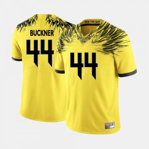 Yellow Oregon Duck Football #44 DeForest Buckner College Jersey Mens