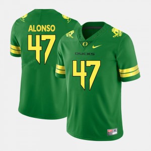 Green #47 Ducks Kiko Alonso College Jersey Mens Football