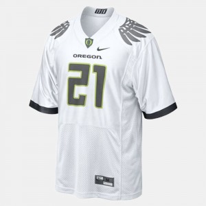University of Oregon Football White Youth #21 LaMichael James College Jersey