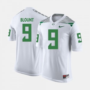 White LeGarrette Blount College Jersey Men's Oregon #9 Football