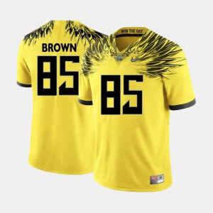 Pharaoh Brown College Jersey #85 For Men's Ducks Football Yellow