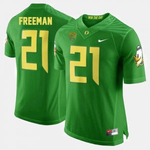 Royce Freeman College Jersey Football Green For Men's University of Oregon #21