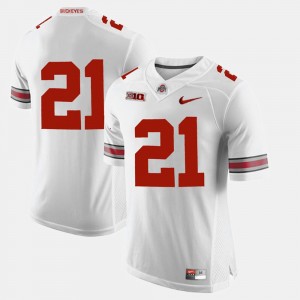 Ohio State Buckeye Alumni Football Game White Parris Campbell College Jersey Mens #21