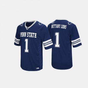 Navy Hail Mary II PSU #1 For Men College Jersey