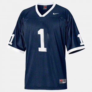 For Kids PSU Football Joe Paterno College Jersey Blue #1