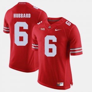 Sam Hubbard College Jersey Scarlet For Men #6 Alumni Football Game Ohio State
