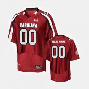 Red #00 College Customized Jerseys Mens Football SC