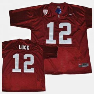 Andrew Luck College Jersey Stanford Red Football For Kids #12