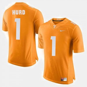 UT VOL For Men Orange Jalen Hurd College Jersey #1 Football