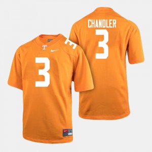 Ty Chandler College Jersey Mens UT Football #3 Orange